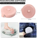 Mini Retractable Measuring Tape - Auto Lock - Image 3