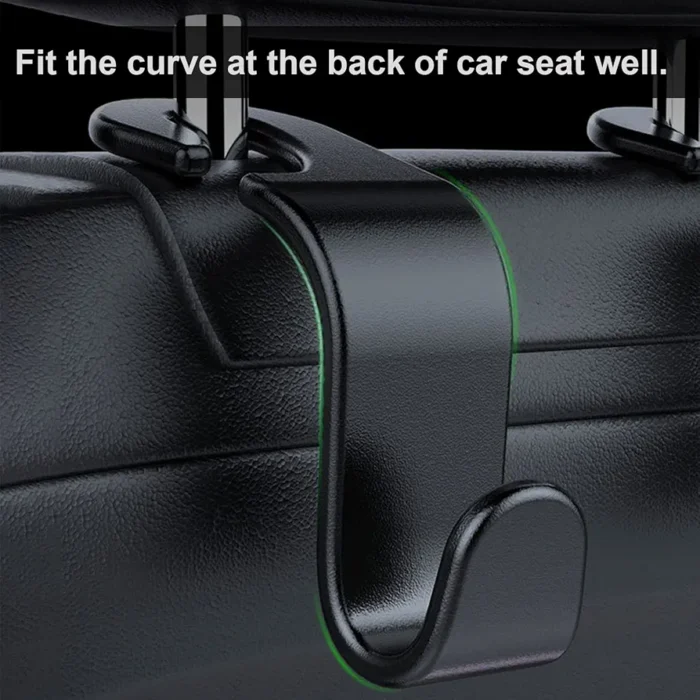 Headrest Mount Storage Hook | 4 Pcs Set - Image 4