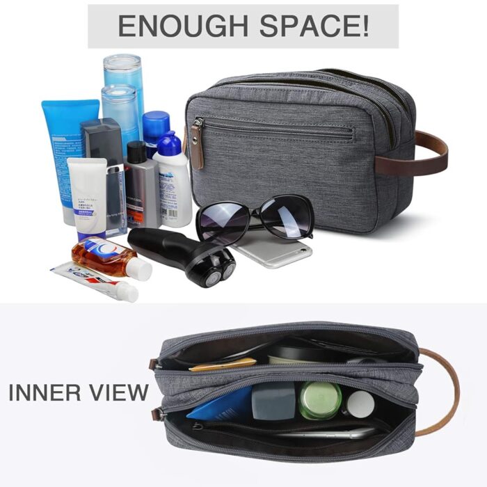 Men's Large Toiletry Bag - Image 4