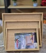 3 PCS Wooden Tray - Image 13