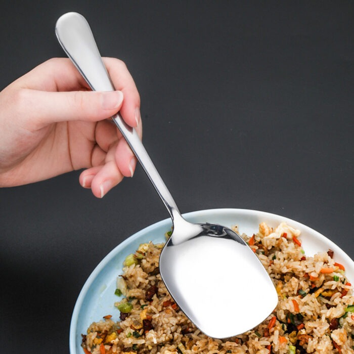 Stainless Steel Serving Spoon | Rice Spoon - Image 3