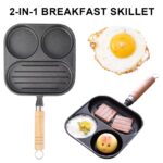 2 Hole Cast Iron Pan
