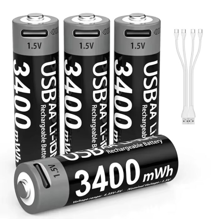 1.5V AA Type-C Rechargeable Battery - Image 12