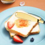 Stainless Steel Butter Knife With Hole Cheese Butter Cutter - Image 14