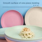 Unbreakable Wheat Straw Dish Fruit Plate - Image 4