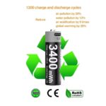 1.5V AA 3400 mWh Type-C Rechargeable Battery - Image 8