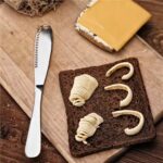 Stainless Steel Butter Knife With Hole Cheese Butter Cutter - Image 9