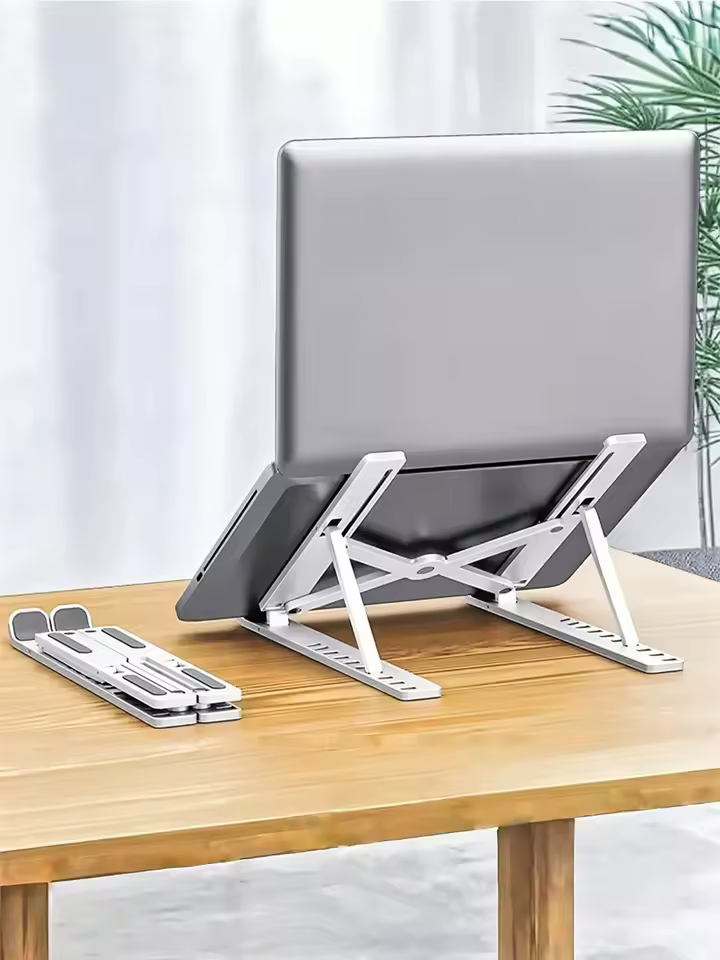 Sadf821f6596b4b2a985b0664af50ea31c.jpg_960x960q75.jpg_ Adjustable Laptop Stand - Image 1