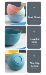 Wheat Straw Food Bowl - Image 3