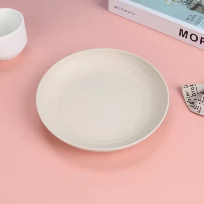Unbreakable Wheat Straw Dish Fruit Plate - Image 17