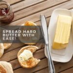 Stainless Steel Butter Knife With Hole Cheese Butter Cutter - Image 4