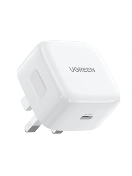 UGREEN UK Pin Type-C PD 30W Fast Charger – White – CD127