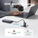 UGREEN 20000mAh 45W Power Bank with Built-in Cable – PB536 - 55988B - Image 12