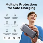 UGREEN 20000mAh 45W Power Bank with Built-in Cable – PB536 - 55988B - Image 16