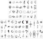 Waterproof Mini Temporary Tattoo Stickers - Image 11