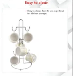Cup Stand Organizers Stainless Steel - Image 5