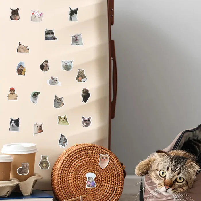 Cat Funny Meme Stickers - Image 10