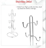 Cup Stand Organizers Stainless Steel - Image 6