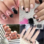 Black Cat Nail Stickers - Image 8