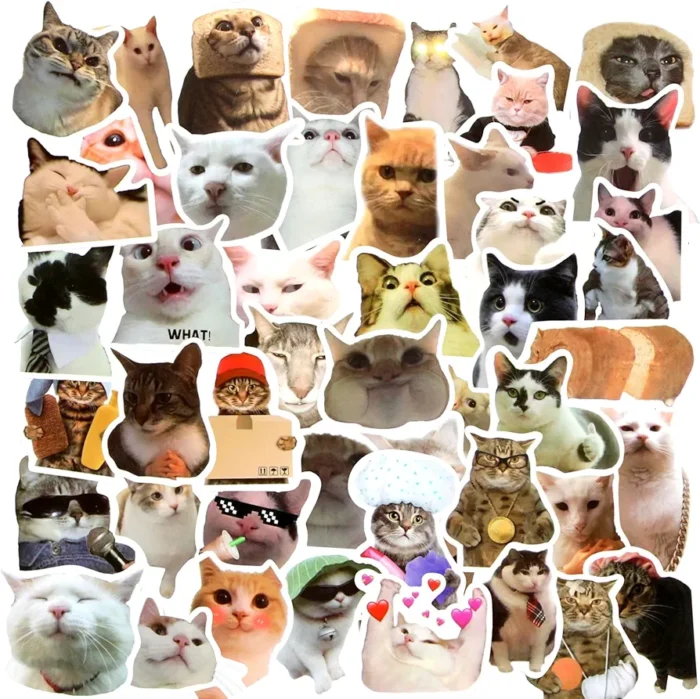 Cat Funny Meme Stickers - Image 9