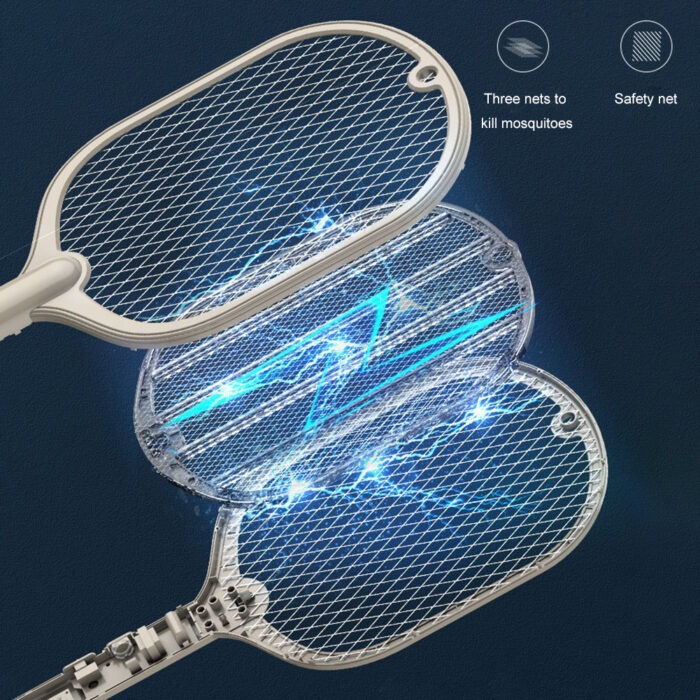 2 in 1 Electric Mosquito Racket Swatter - Image 5
