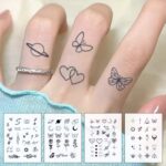 Waterproof Mini Temporary Tattoo Stickers - Image 9