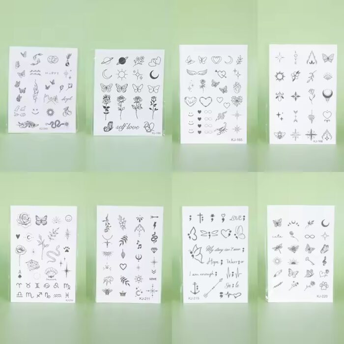 Waterproof Mini Temporary Tattoo Stickers - Image 4