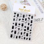 Black Cat Nail Stickers - Image 13