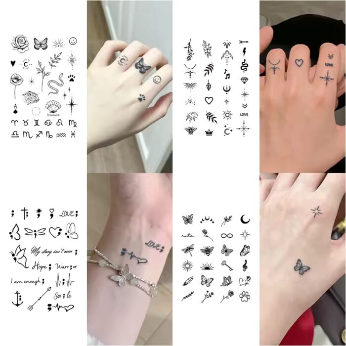 Waterproof Mini Temporary Tattoo Stickers - Image 12
