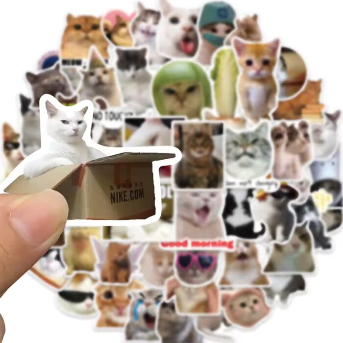 Cat Funny Meme Stickers - Image 3