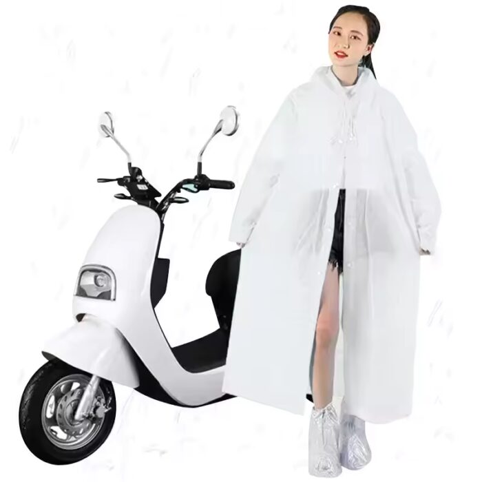 Hooded Rain Coat - Image 14