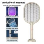 2 in 1 Electric Mosquito Racket Swatter - Image 10