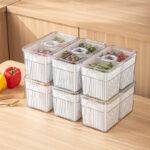 Refrigerator Storage Box With Divider - Image 6