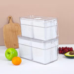 Refrigerator Storage Box With Divider - Image 5