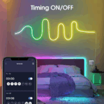 LED Neon Light Strip,5V USB Waterproof Bluetooth Diode Neon Tape - Image 4