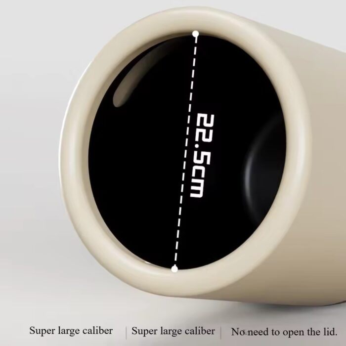 Household Trash Can With Lid - Image 4