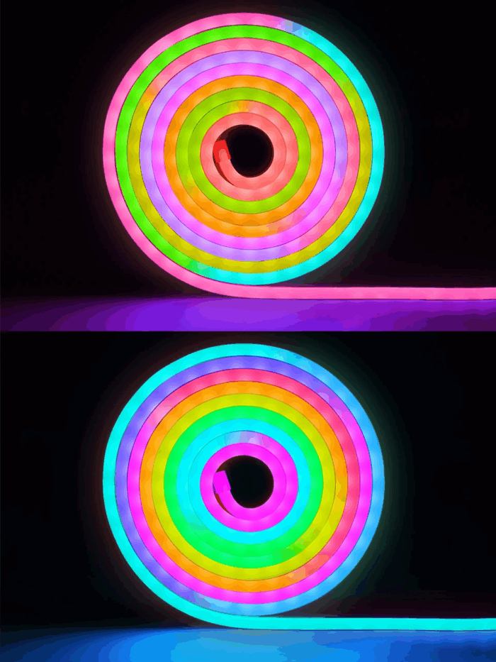 LED Neon Light Strip,5V USB Waterproof Bluetooth Diode Neon Tape - Image 9