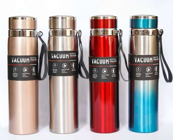 316 Stainless Steel Thermos Vacuum Water Bottle - 1000ML - Image 3