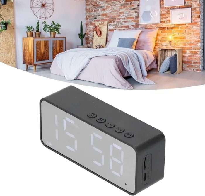 Multifunctional Alarm Clock Speaker G-50 - Image 4