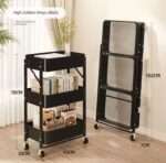 3 Layer Metal Trolley - Image 2