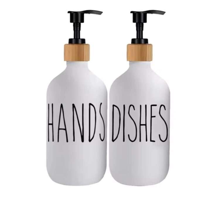 Printed Handwash And Soap Dispenser - 500ml - Image 4