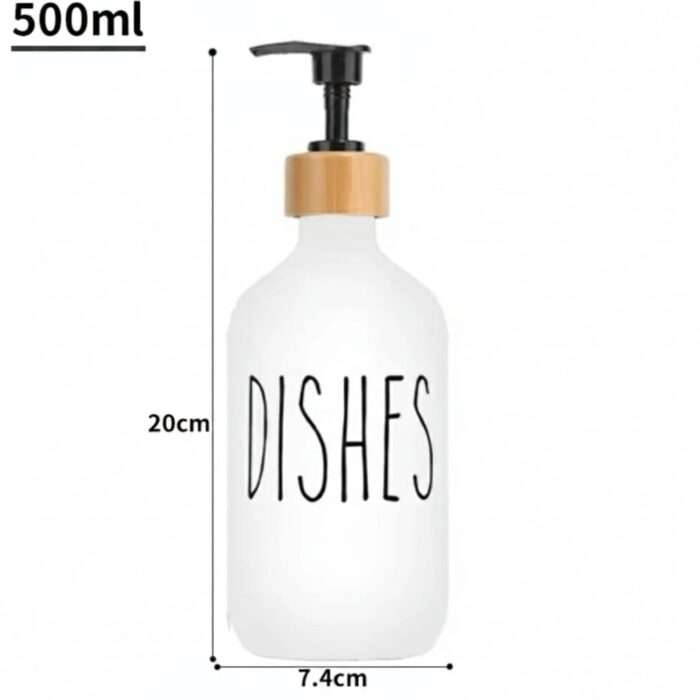 Printed Handwash And Soap Dispenser - 500ml - Image 2