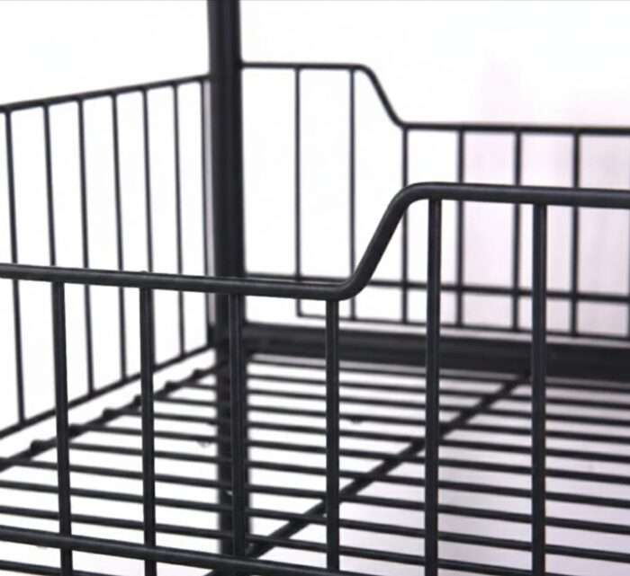 4 Layer Wooden and Iron Rack - Image 5