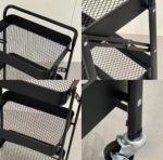 3 Layer Metal Trolley - Image 4