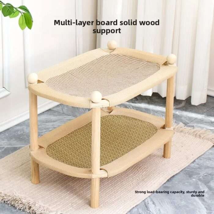 2 Layer Cat Bed | Cat Hammock - Image 2