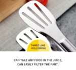 Food Tong - Stainless Steel - Image 3