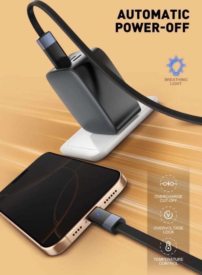 LDNIO LC242i USB Type-C to Lightning Data Cable - Image 4