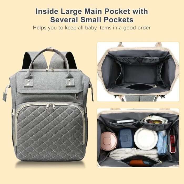 Multifunctional Mommy And Baby Backpack - Image 7