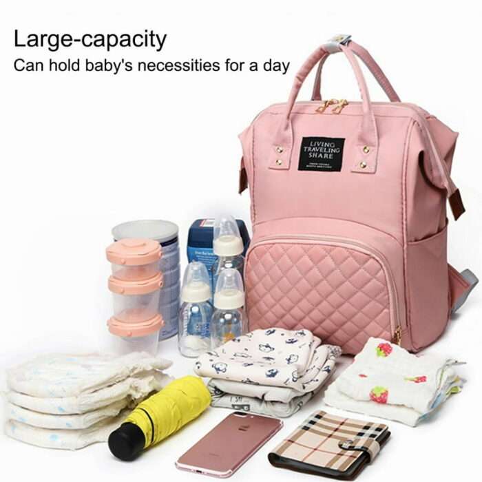 Multifunctional Mommy And Baby Backpack - Image 11