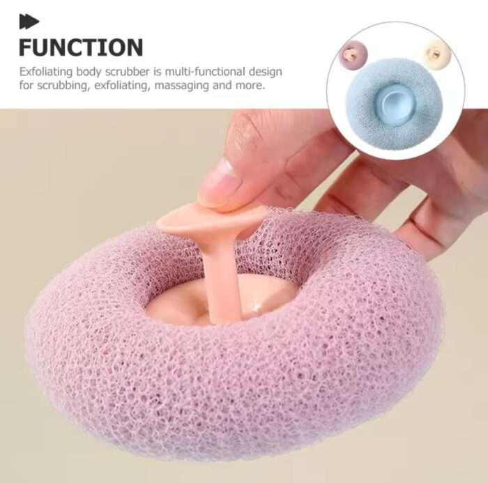 Loofah and Silicone Shower Brush - Image 4